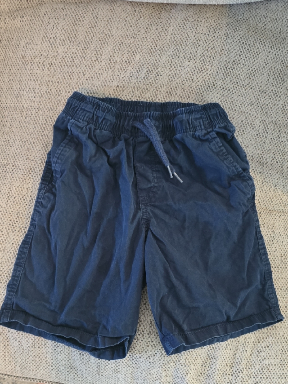 Cat & Jack Navy Blue Athletic Drawstring Shorts